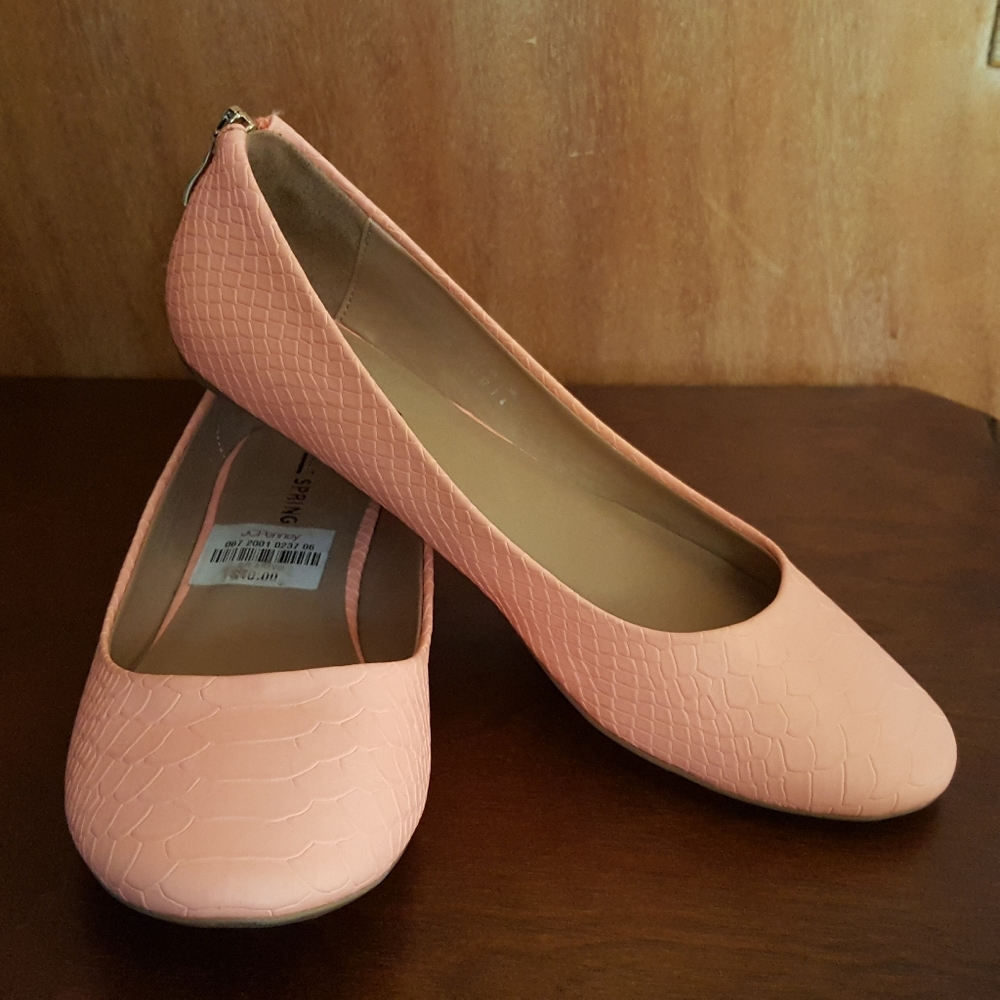 Women's Shoes Size 6.5 Coral Peach - Picture 8 of 12